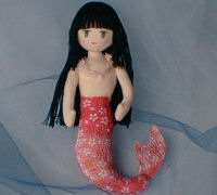 Chirimen mermaid